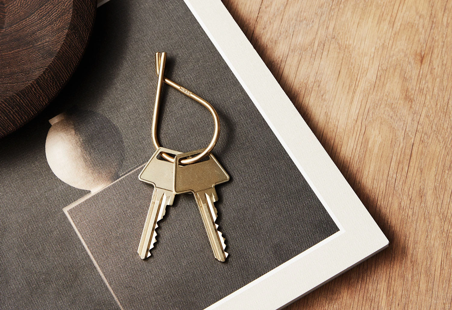 Moebe Brass Key Ring 6 Moebe Brass Key Ring - Image 4