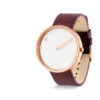 White Dial Picto Watch, Leather Strap 2 White Dial Picto Watch, Leather Strap -Online Furniture Shop twentytwentyone Picto White Dial Picto Watch Leather Strap 3
