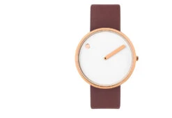 White Dial Picto Watch, Leather Strap 9 White Dial Picto Watch, Leather Strap -Online Furniture Shop twentytwentyone Picto White Dial Picto Watch Leather Strap 4