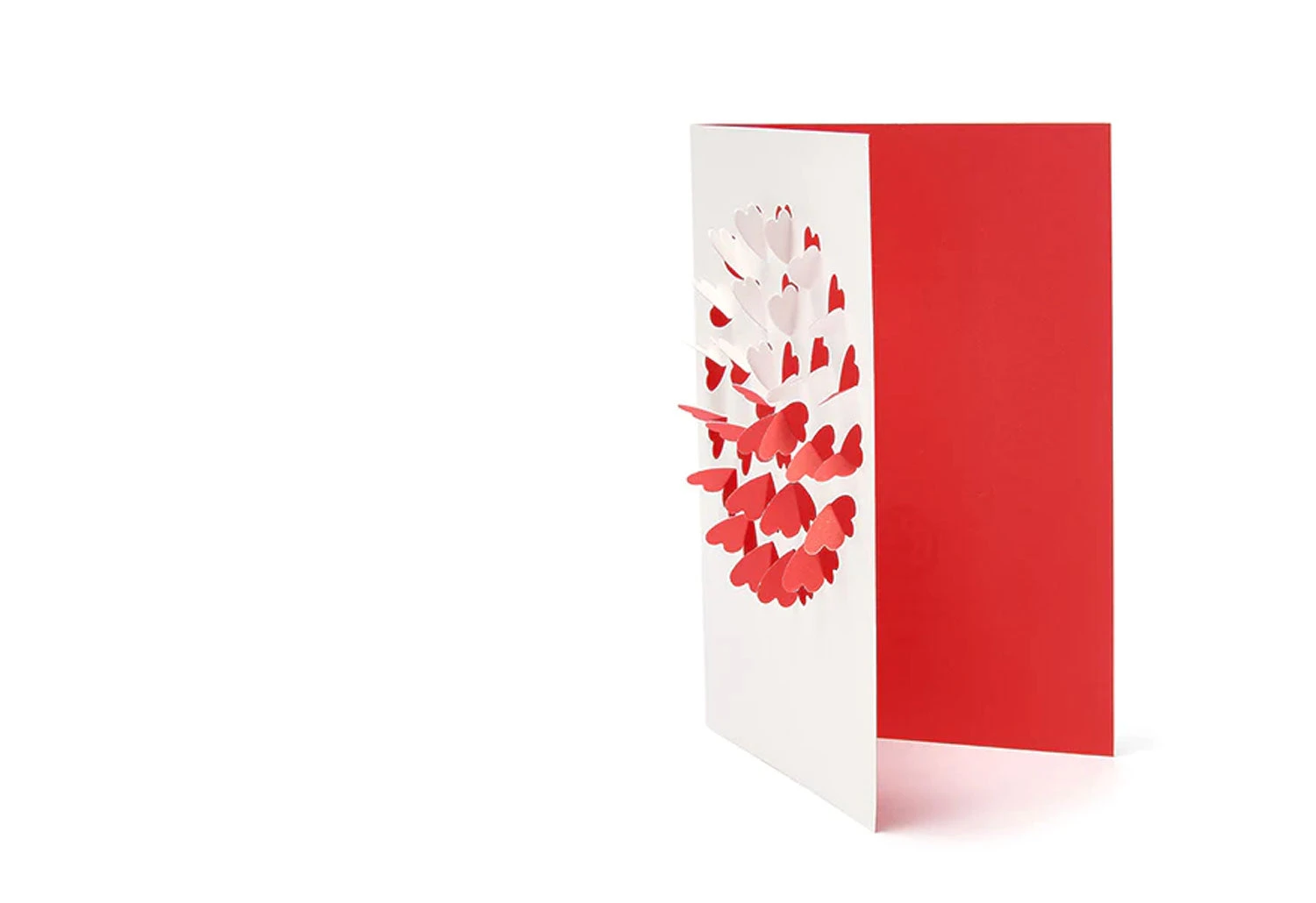 Heart Flower Cut Out Card 4 Heart Flower Cut Out Card - Image 2