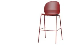 Fritz Hansen N02 Recycled Stool -Online Furniture Shop twentytwentyone fritz hansen nendo N02 bar stool darkred