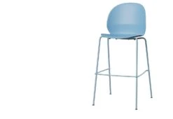 Fritz Hansen N02 Recycled Stool -Online Furniture Shop twentytwentyone fritz hansen nendo N02 bar stool lightblue