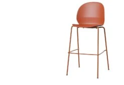 Fritz Hansen N02 Recycled Stool -Online Furniture Shop twentytwentyone fritz hansen nendo N02 bar stool orange