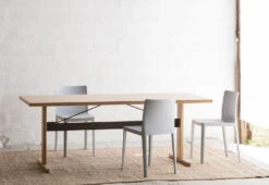 Hay Passerelle Table, Veneer Tabletop, 2022 -Online Furniture Shop twentytwentyone hay erwan ronan bouroullec passerelle table veneer tabletop 21