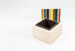 Candy Stripe Charm Box -Online Furniture Shop twentytwentyone kevin stamper candy stripe vaneer box cube 4