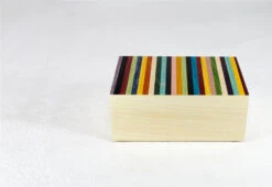 Candy Stripe Charm Box -Online Furniture Shop twentytwentyone kevin stamper candy stripe vaneer box tray 1