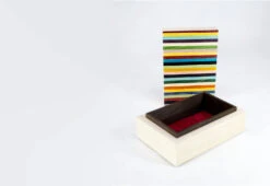Candy Stripe Charm Box -Online Furniture Shop twentytwentyone kevin stamper candy stripe vaneer box tray 3