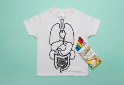 Colour The Organs T-shirt Kit -Online Furniture Shop twentytwentyone koa koa colour organs tshirt kit 1