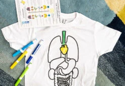 Colour The Organs T-shirt Kit -Online Furniture Shop twentytwentyone koa koa colour organs tshirt kit 8