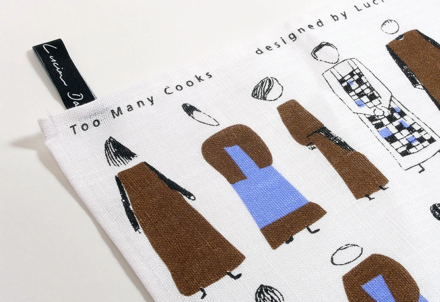 Too Many Cooks Tea Towel, 1959 4 Too Many Cooks Tea Towel, 1959 - Image 2