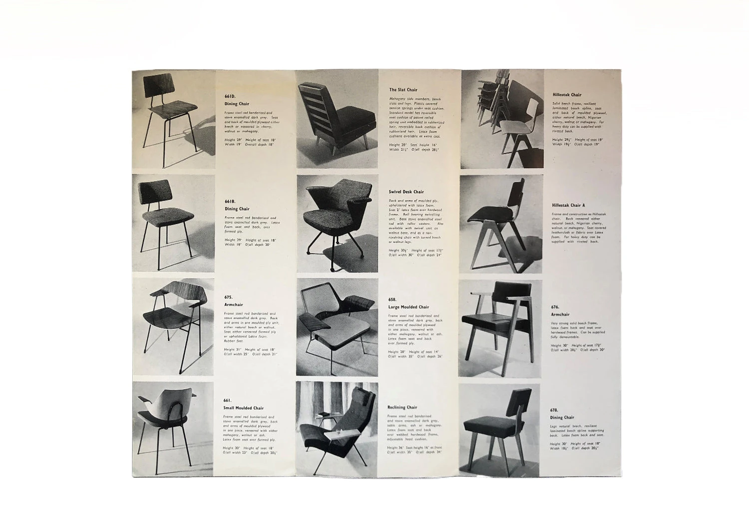 Robin Day, Slat Chair, Hille, 1952 10 Robin Day, Slat Chair, Hille, 1952 - Image 8