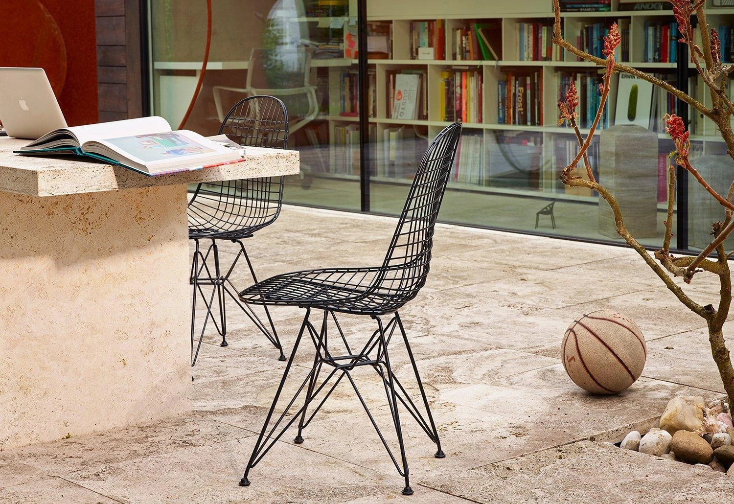 Vitra Eames DKR Wire Chair With Upholstery, 1951 10 Vitra Eames DKR Wire Chair With Upholstery, 1951 - Image 8