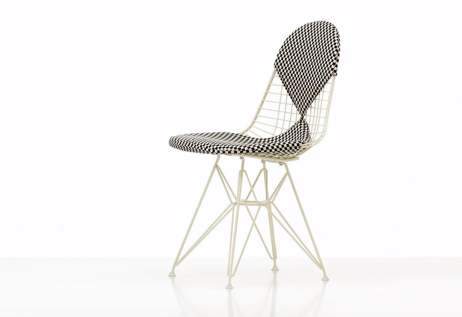 Vitra Eames DKR Wire Chair With Upholstery, 1951 4 Vitra Eames DKR Wire Chair With Upholstery, 1951 - Image 2