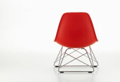 Vitra Eames LSR Plastic Chair, 1950 26 Vitra Eames LSR Plastic Chair, 1950 -Online Furniture Shop vitra eames lsr plastic chair chrome poppy red 3