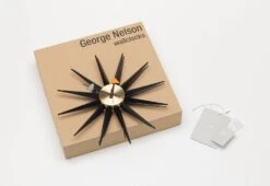 Vitra Sunburst Clock, 1948 -Online Furniture Shop vitra george nelson sunburst clock 8